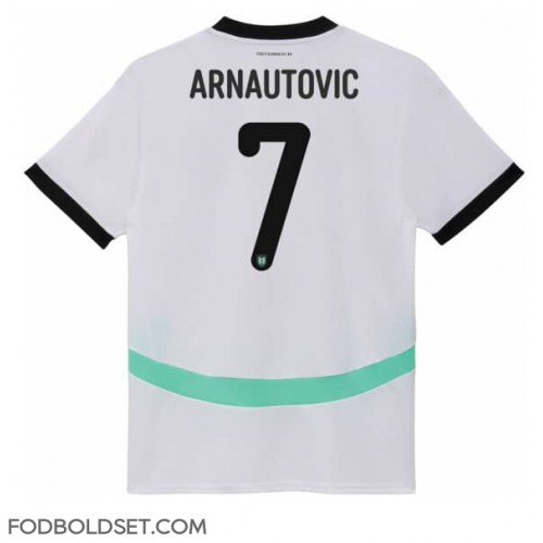 Østrig Marko Arnautovic #7 Udebanetrøje EM 2024 Kortærmet